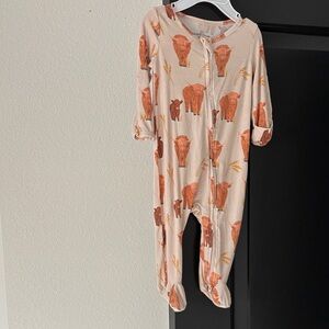 3-6 month Cowgirl Onesie